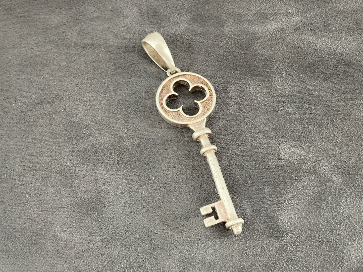 Sterling Silver Key Pendant
