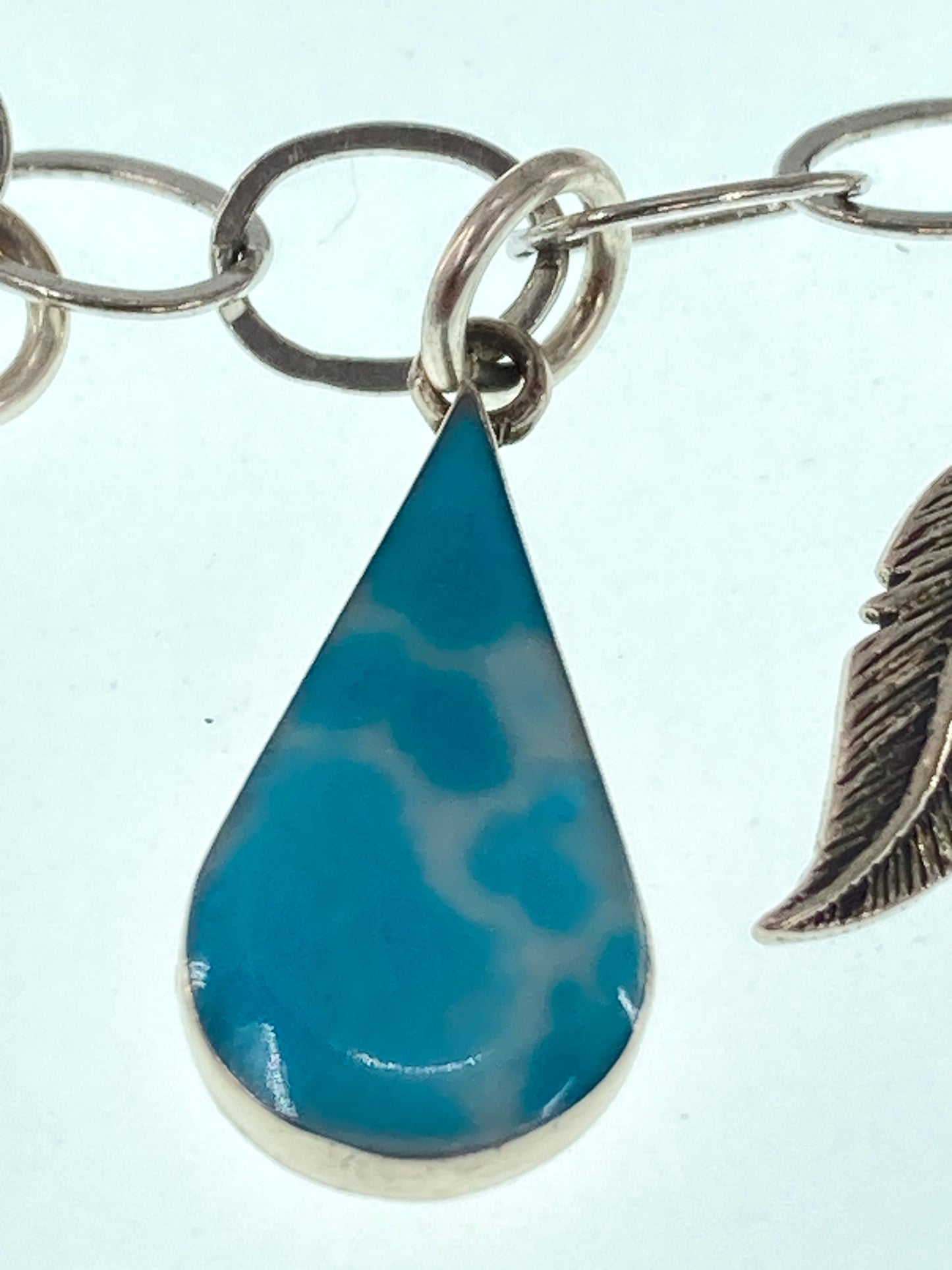 Larimar & Turquoise Chip Bracelet