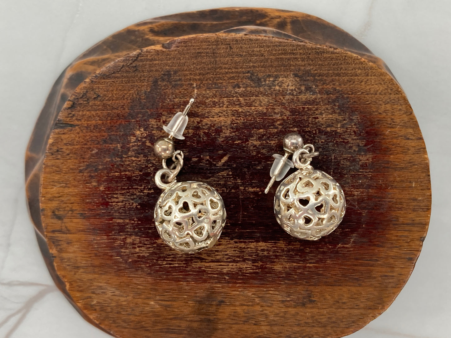 Cage of Love Post Earrings