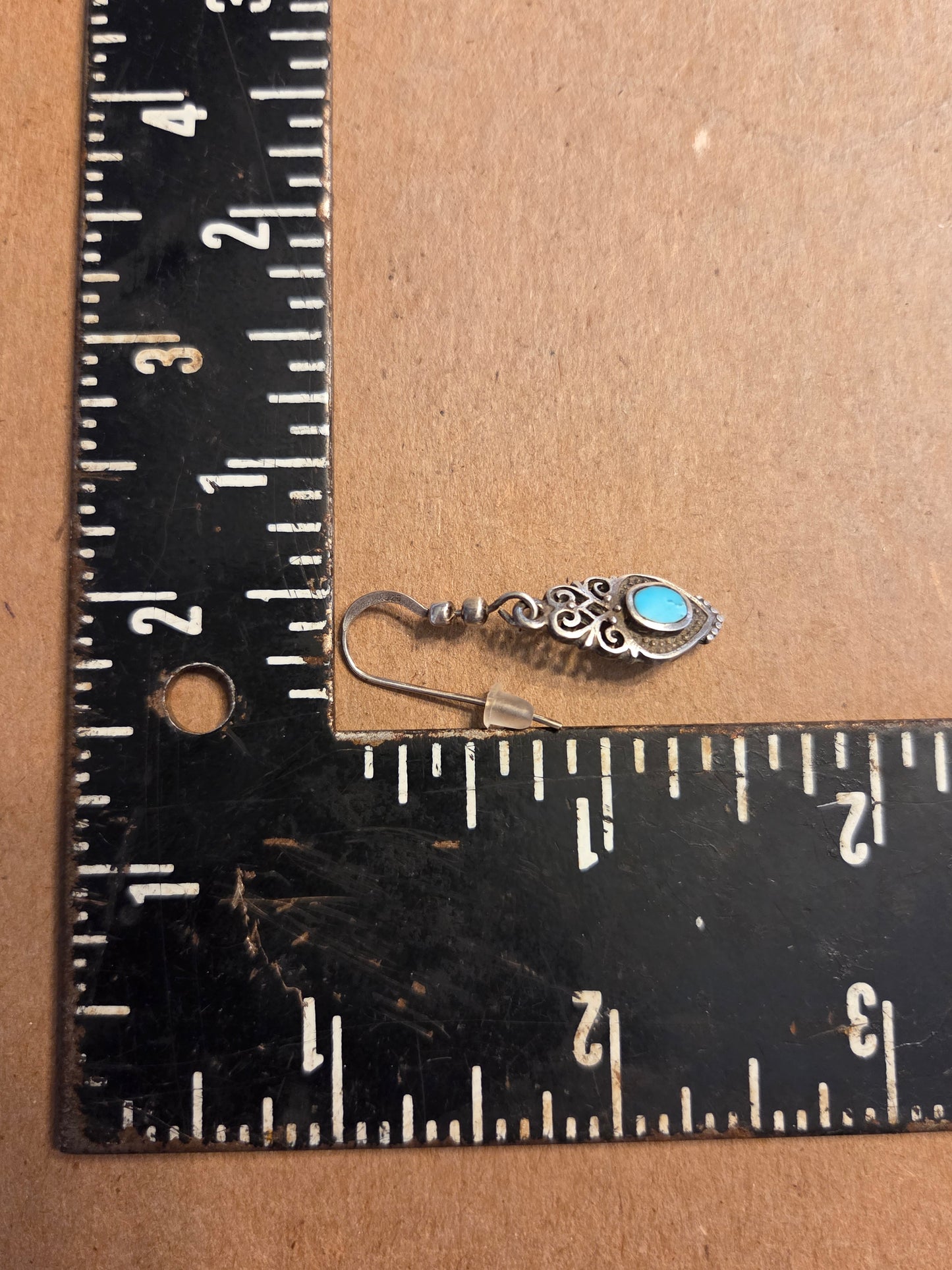 Hearts & Turquoise Earrings