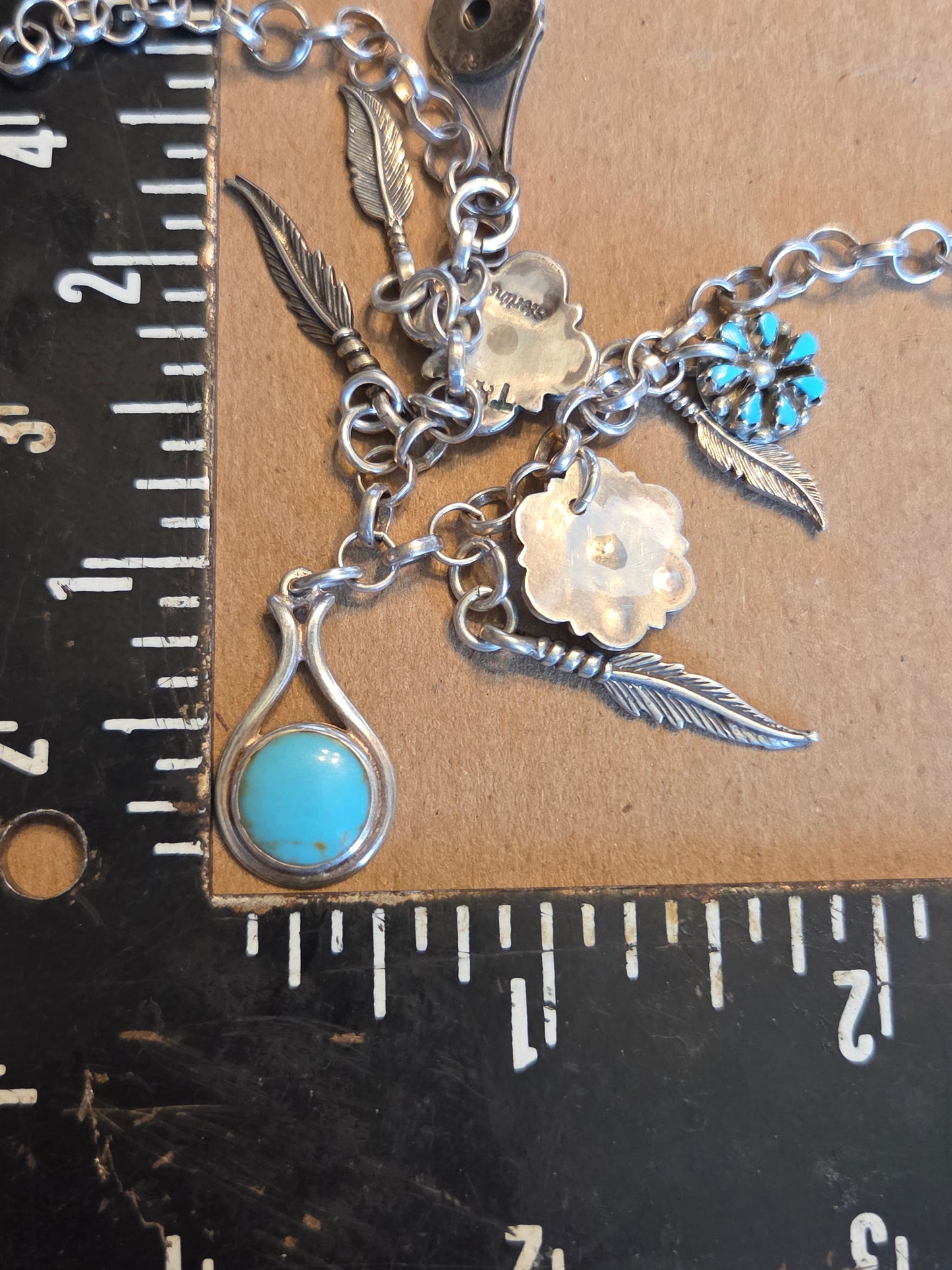 Impossible Turquoise Charm Bracelet