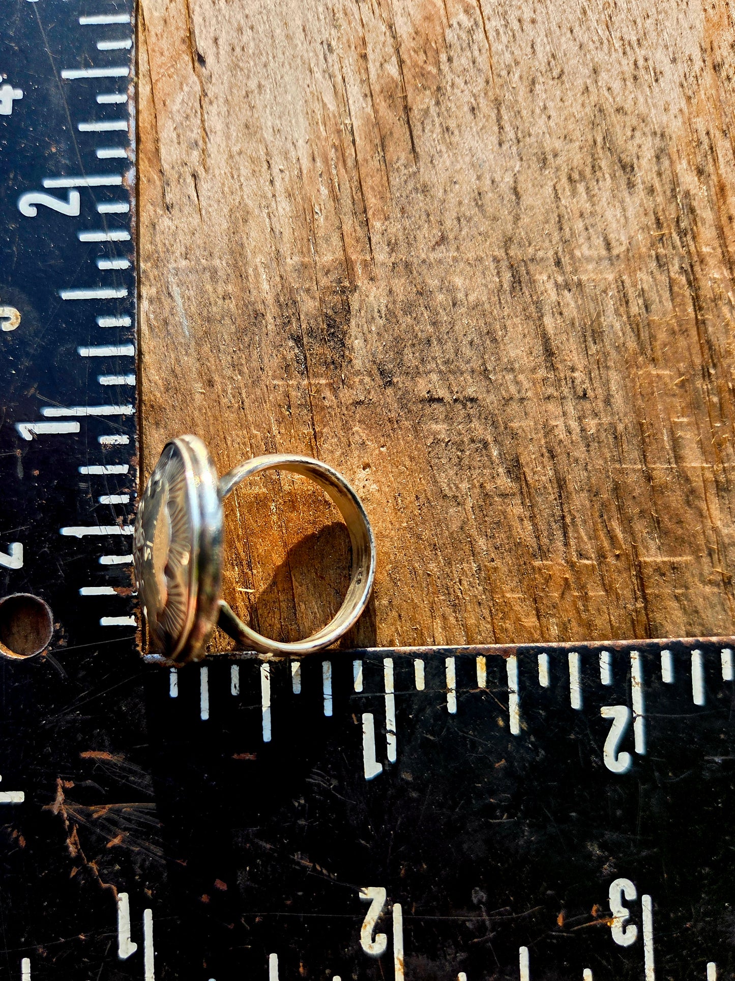 Southwest Button Ring