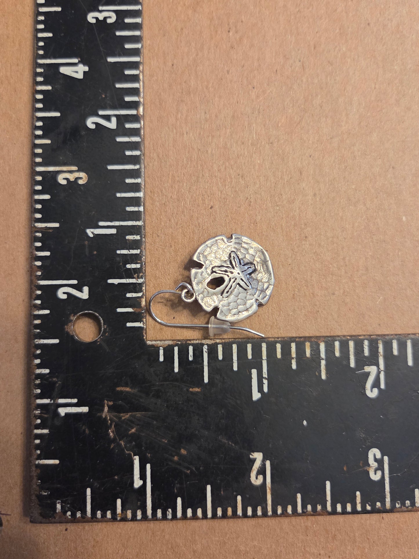 Atocha Shipwreck Treasure Sand Dollar Earrings