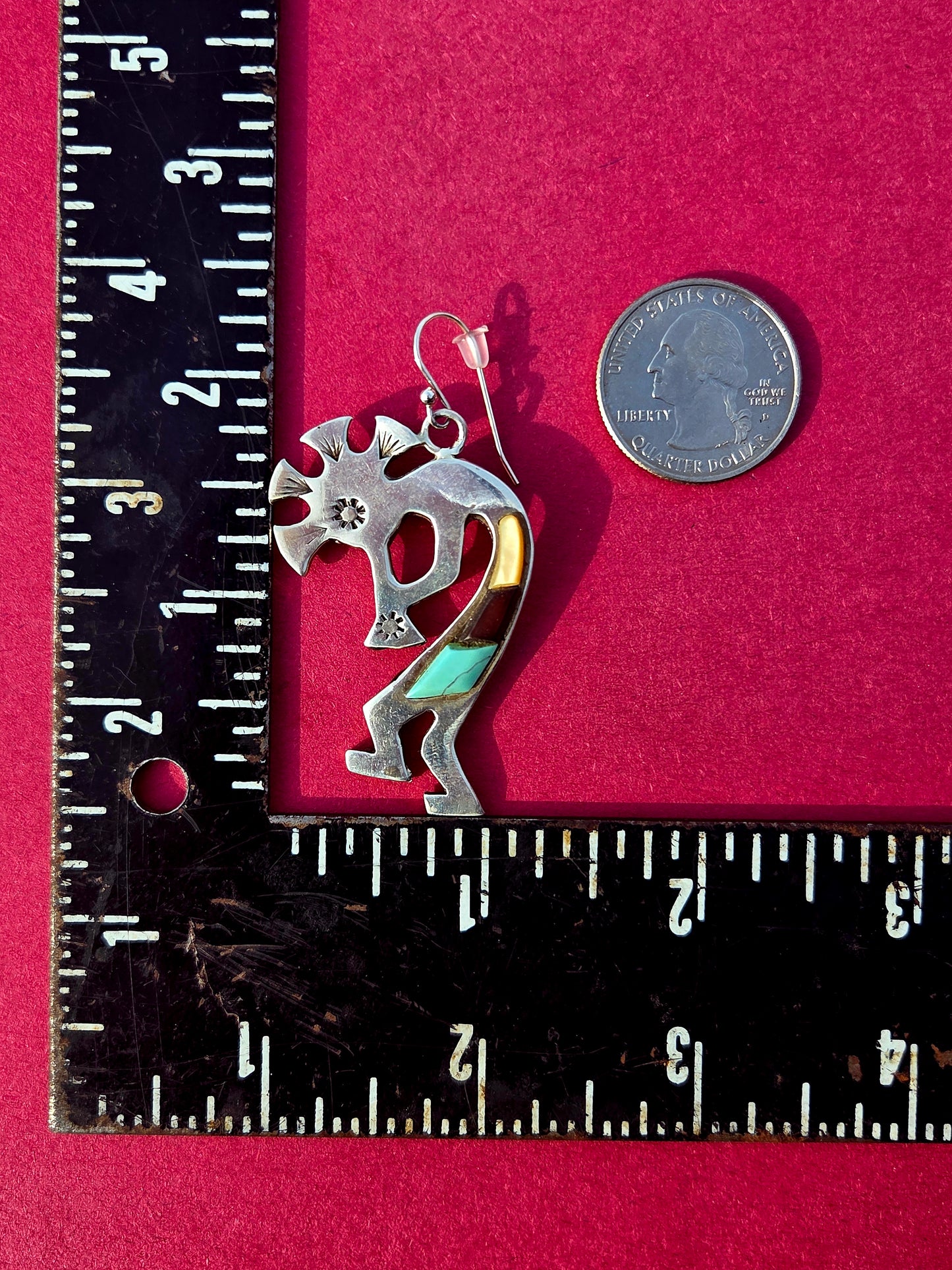 Kokopelli Earrings #1