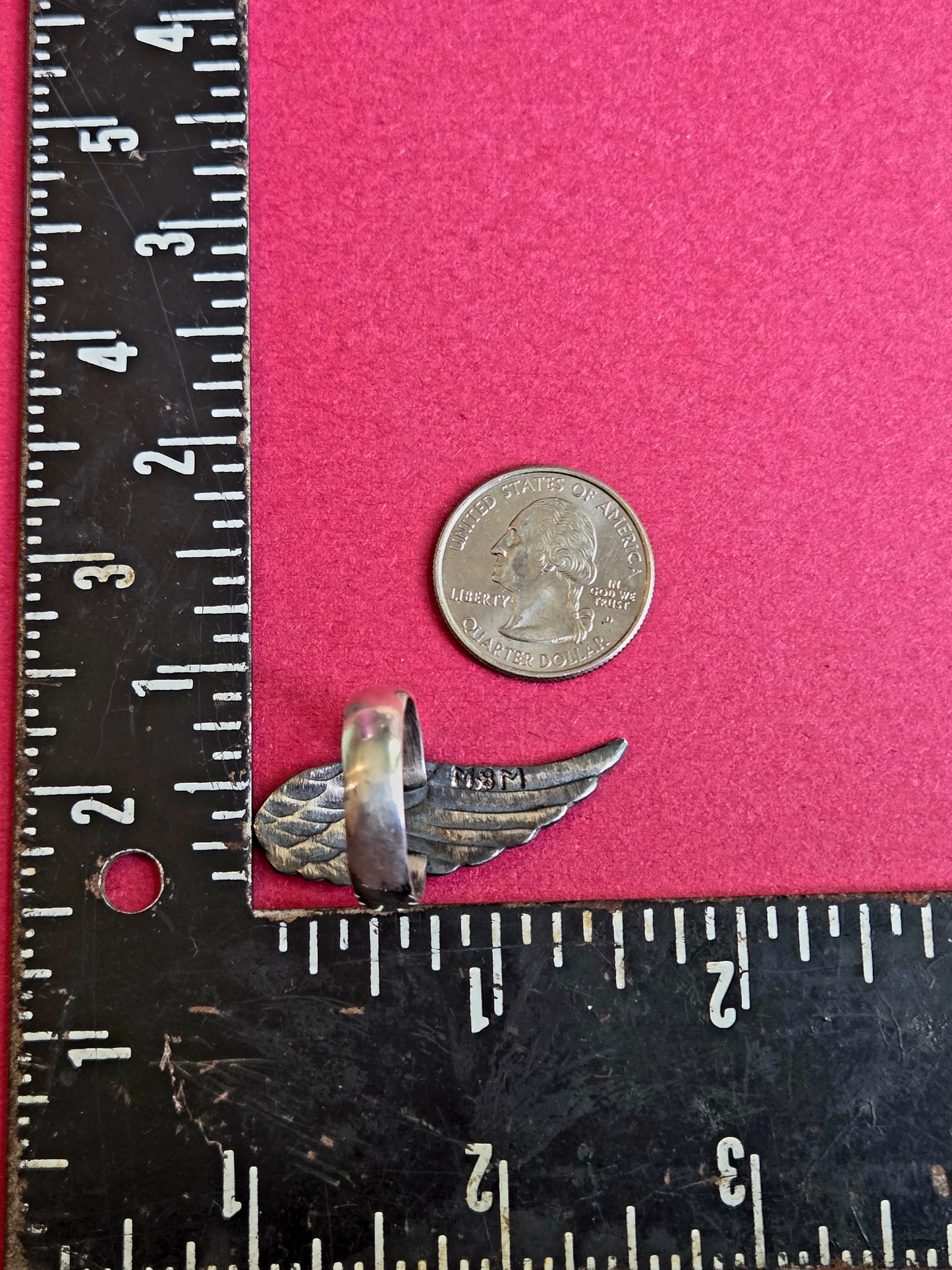 Sterling Silver Wing Ring