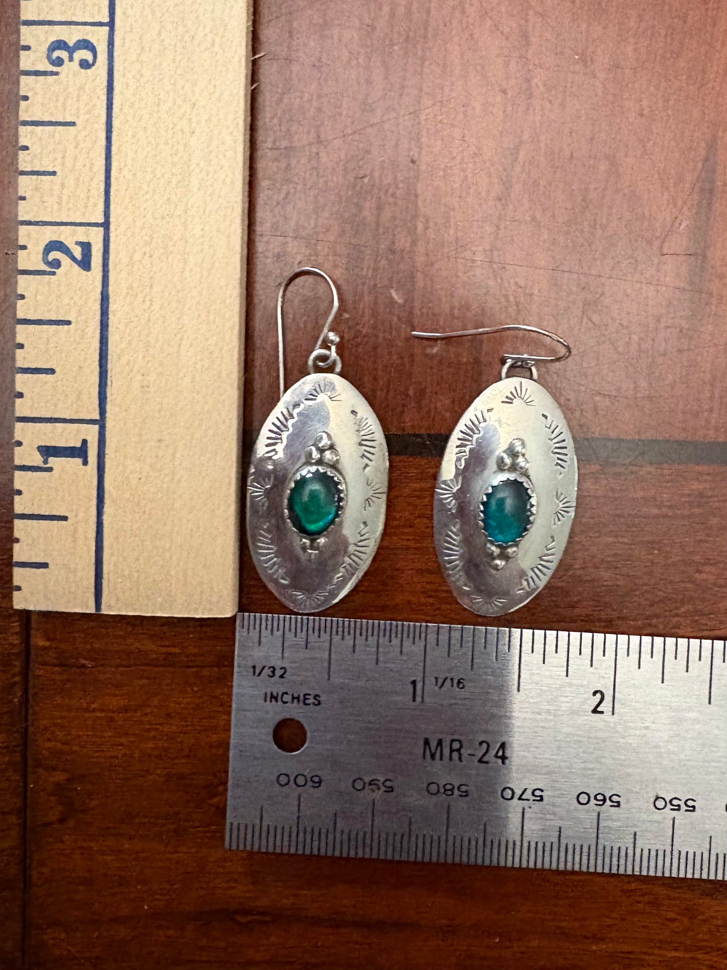 Abalone Sterling Silver Earrings