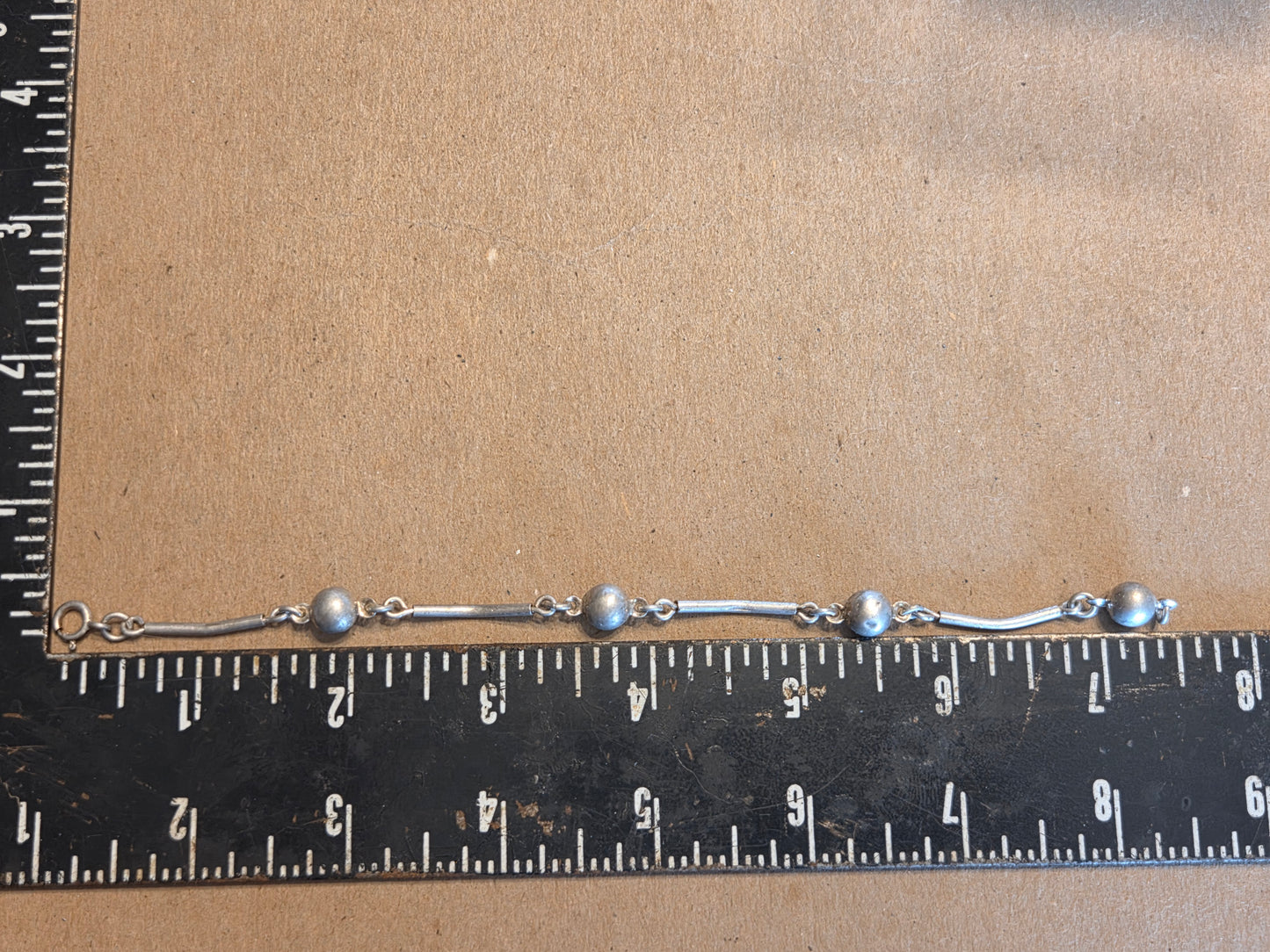Balls of Sterling Bracelet
