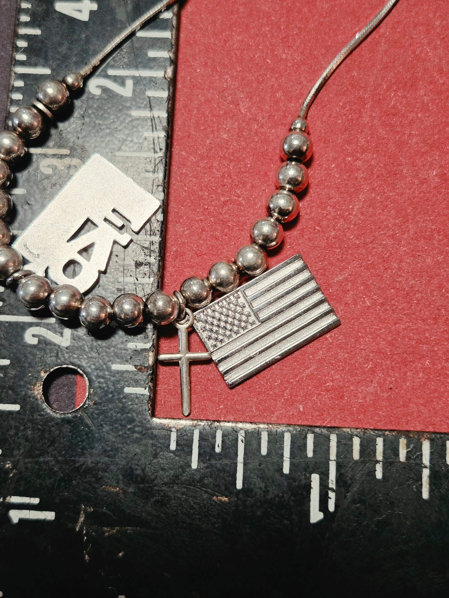 'God. Love. America.' Bolo Bracelet