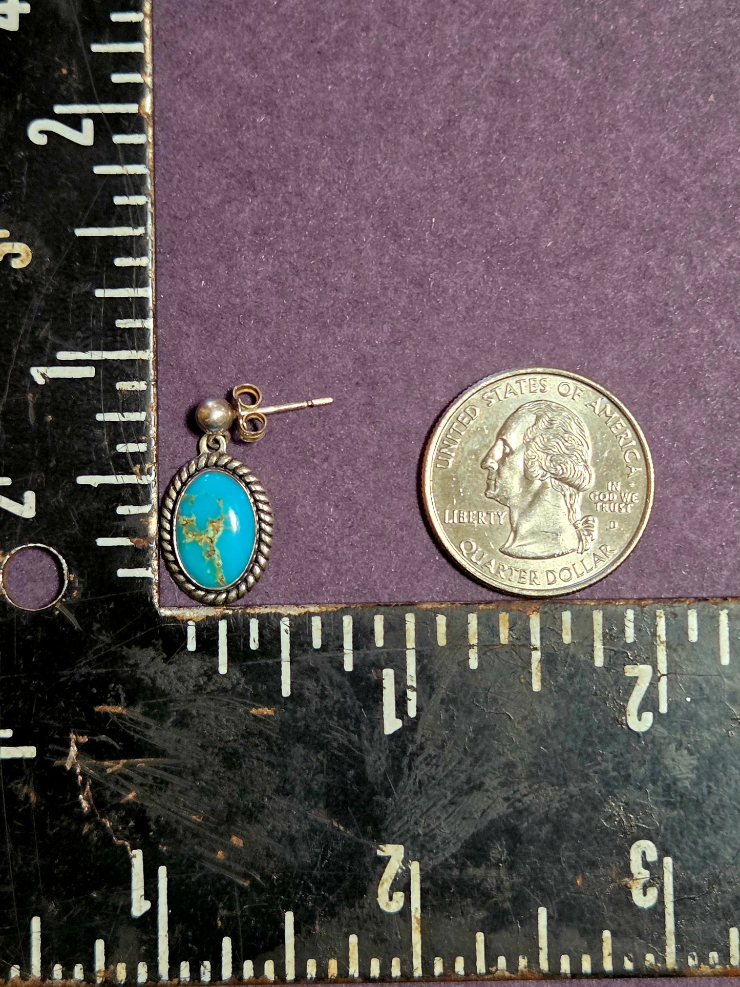 "King" of the World Post Earrings