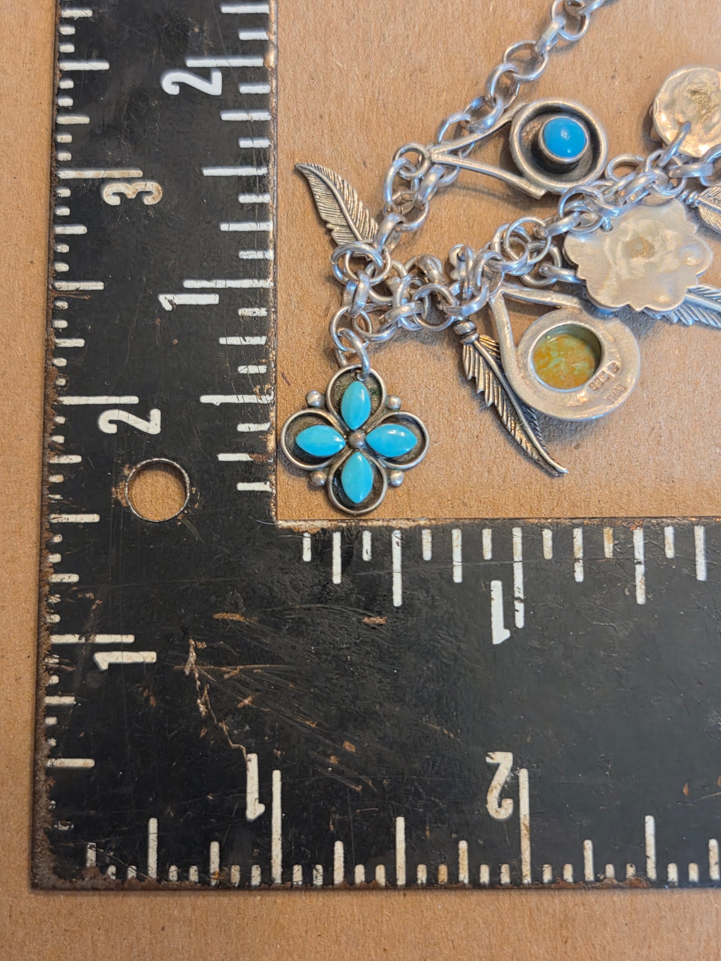 Impossible Turquoise Charm Bracelet