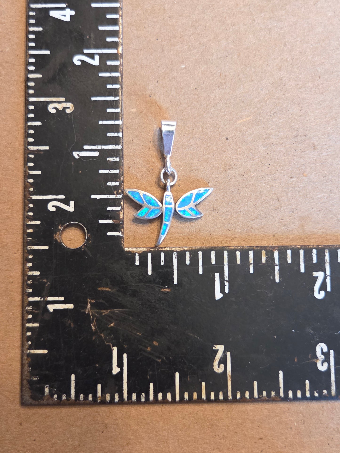 Opalite Dragonfly Pendant