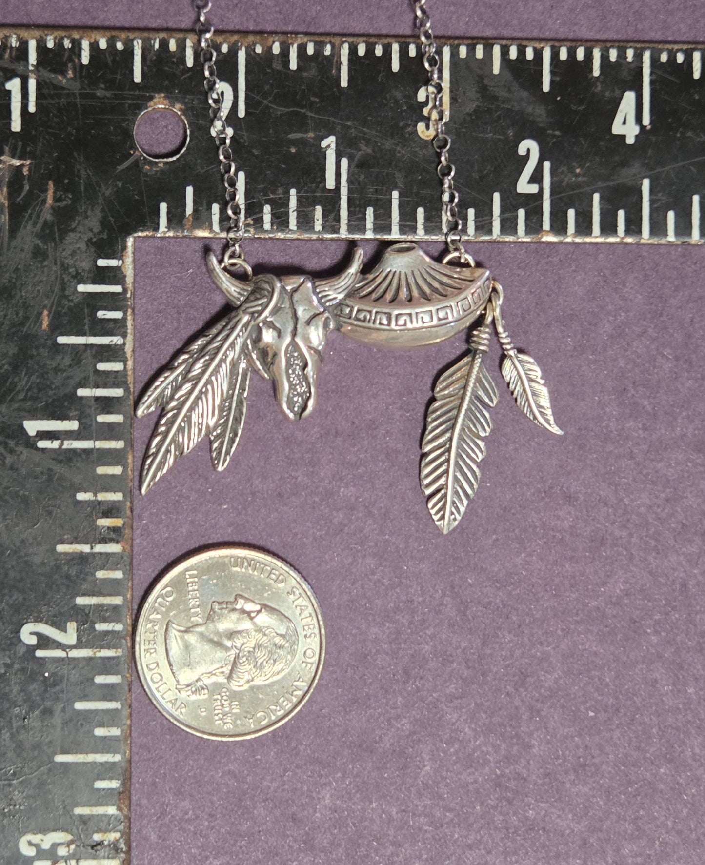 Western Sterling Silver Necklace