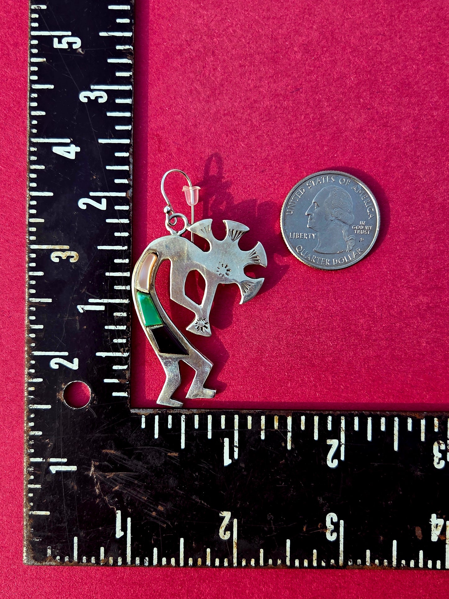 Kokopelli Earrings #1