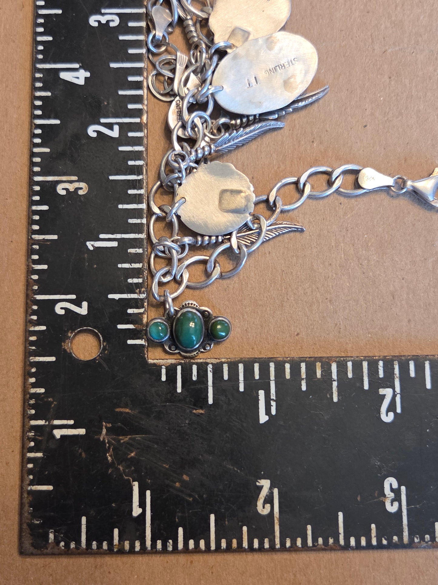 Malachite Charm Bracelet