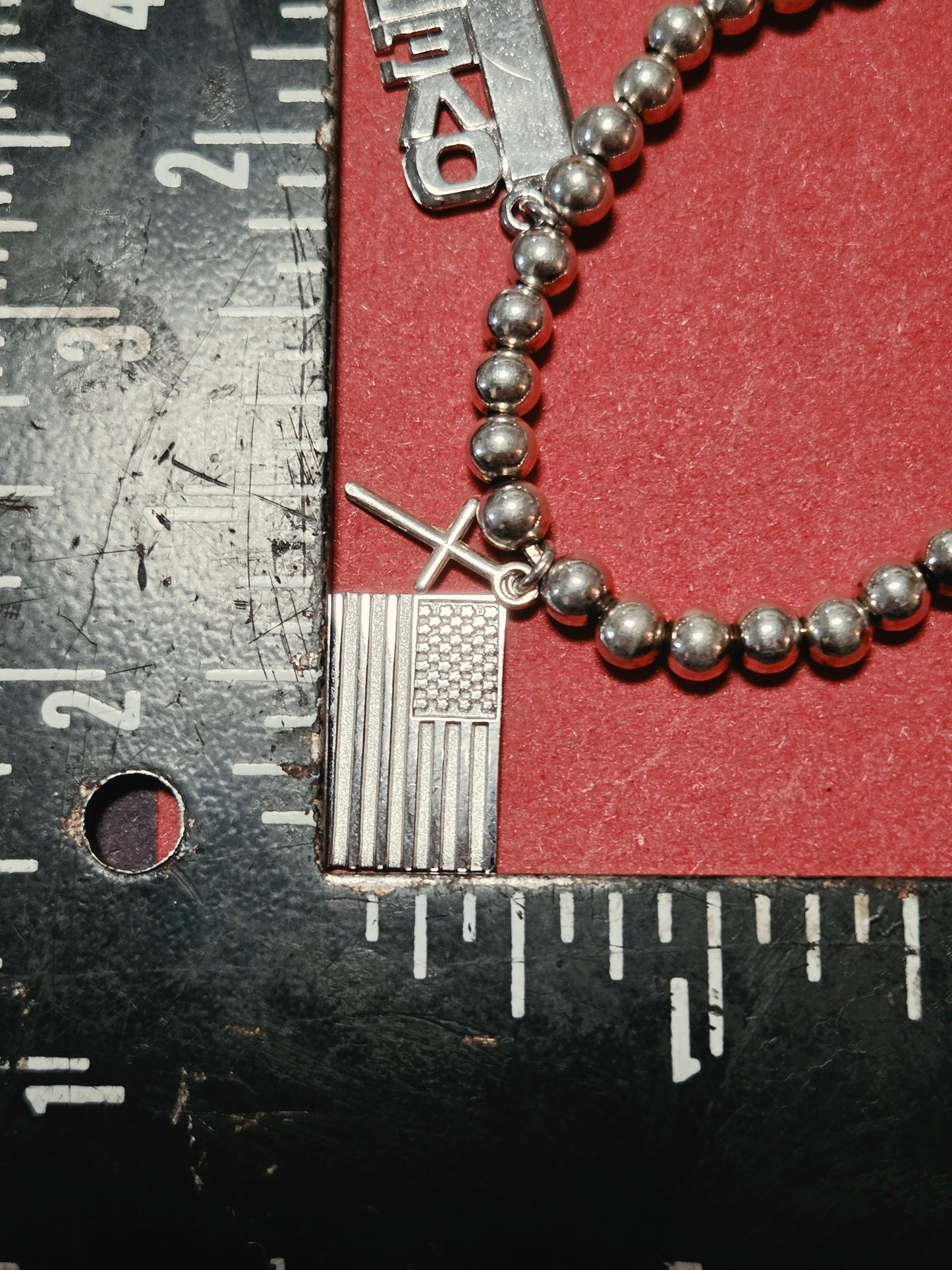 'God. Love. America.' Bolo Bracelet
