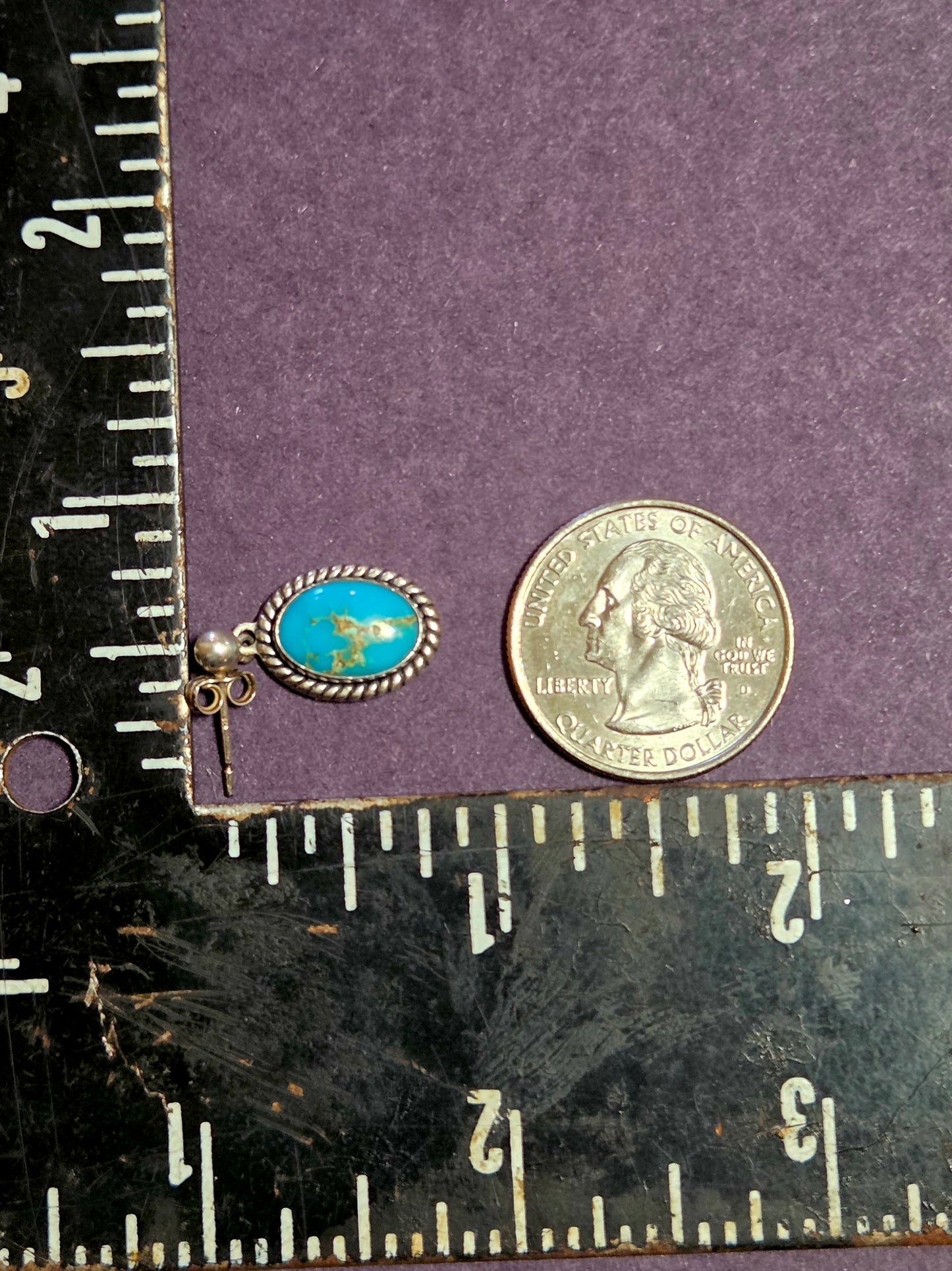 "King" of the World Post Earrings