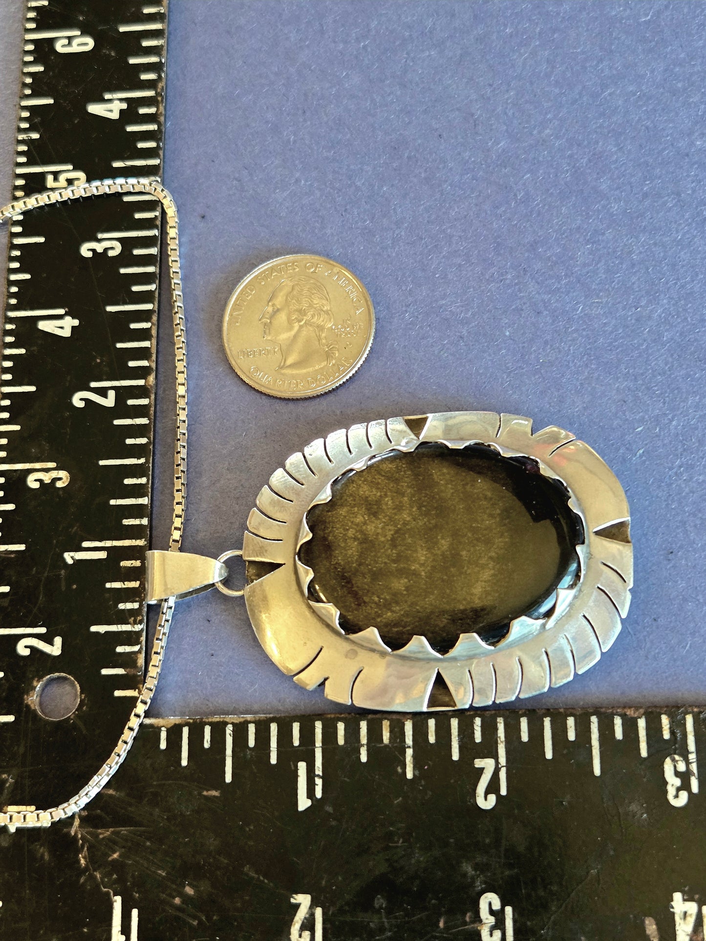 Golden Obsidian "Hidden Beauty" Necklace