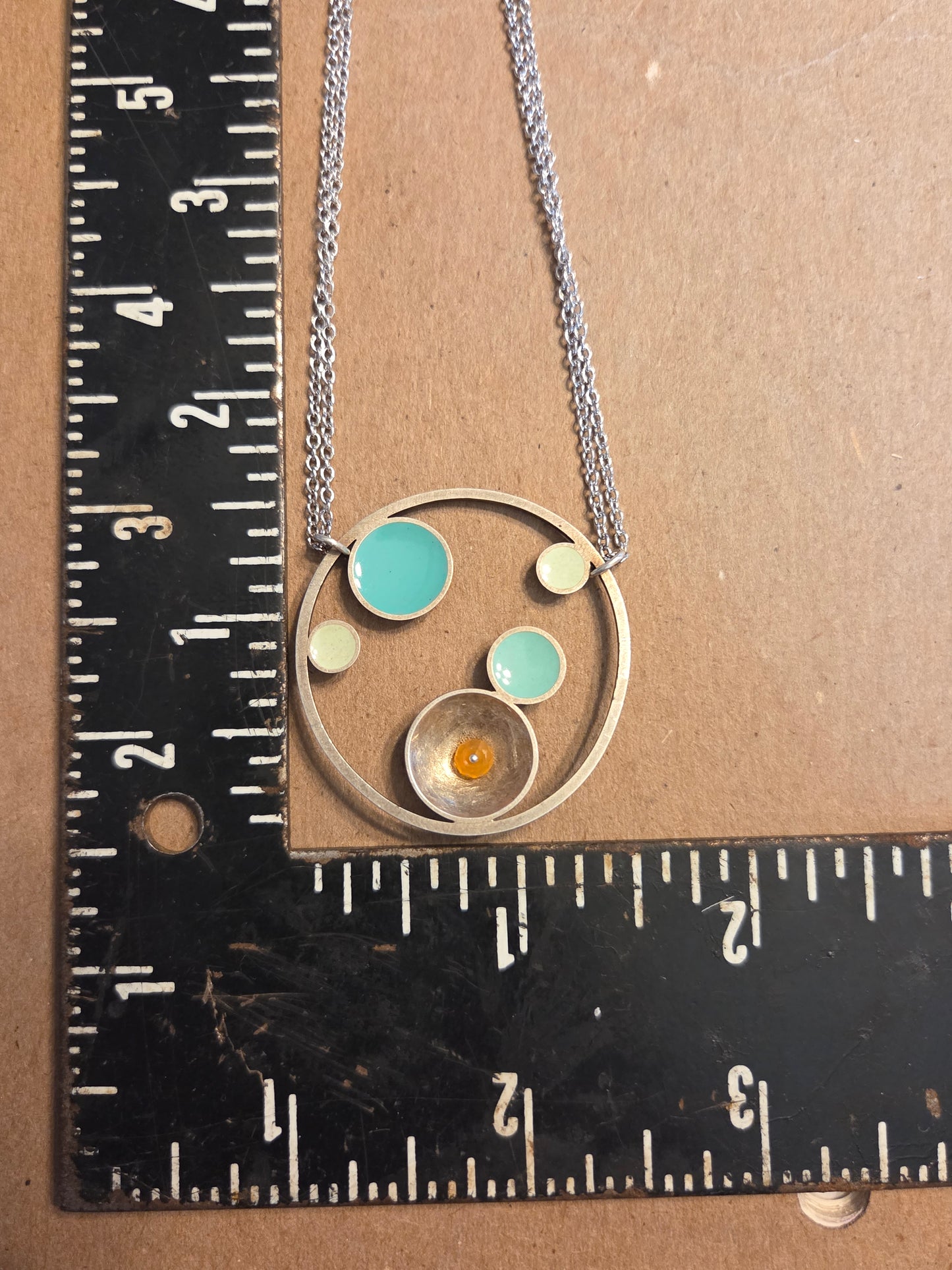 Bubble Enamel Necklace