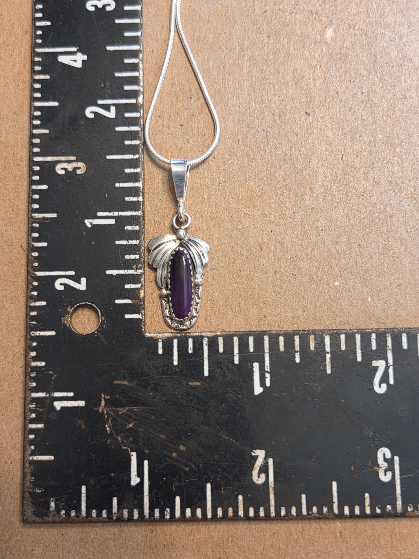 Deep Purple Sugilite Necklace