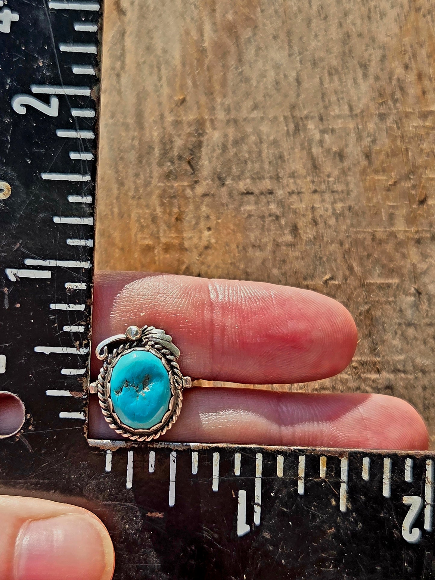 Adjustable Turquoise Ring