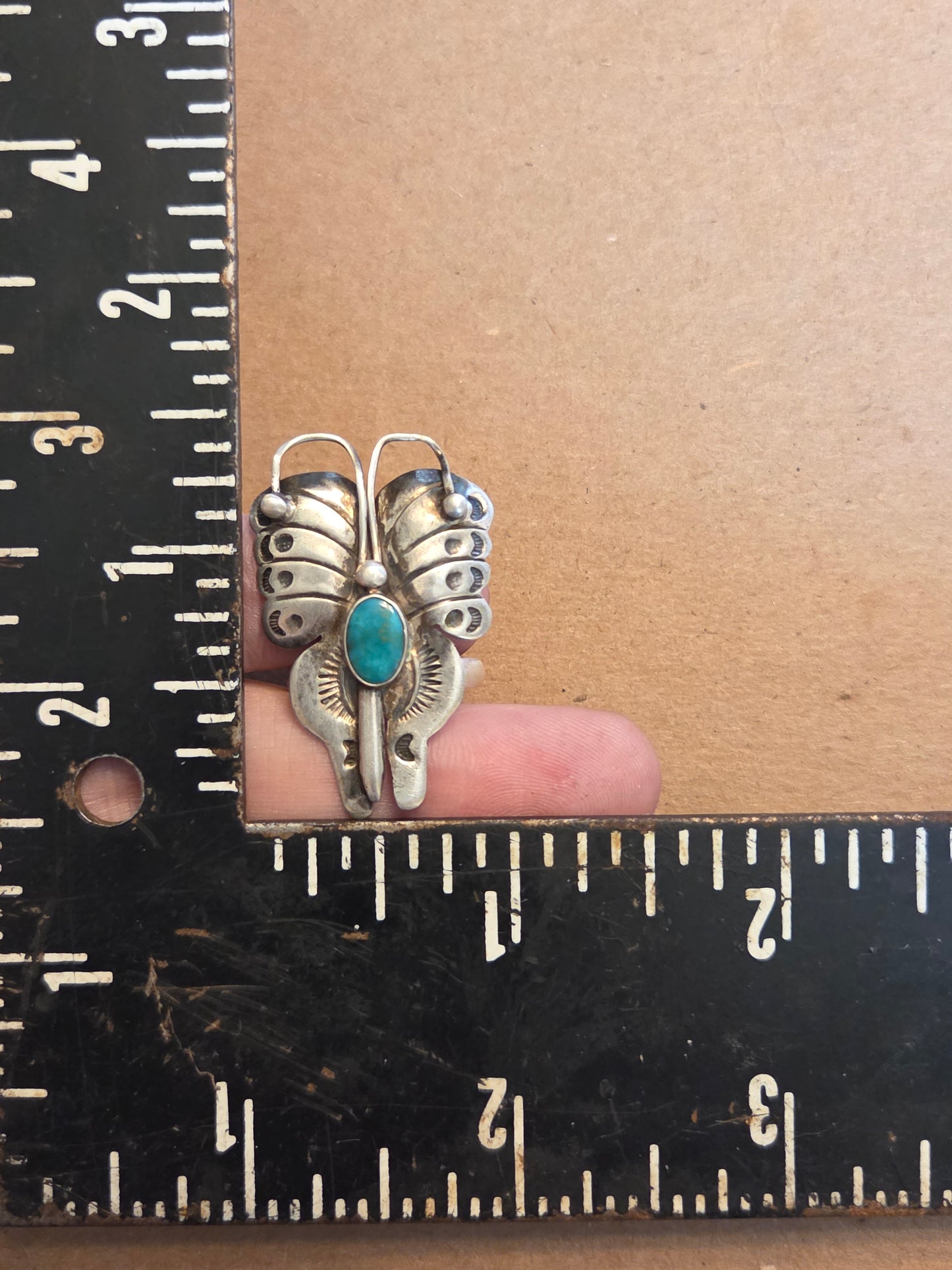 Chrysoprase Butterfly Ring