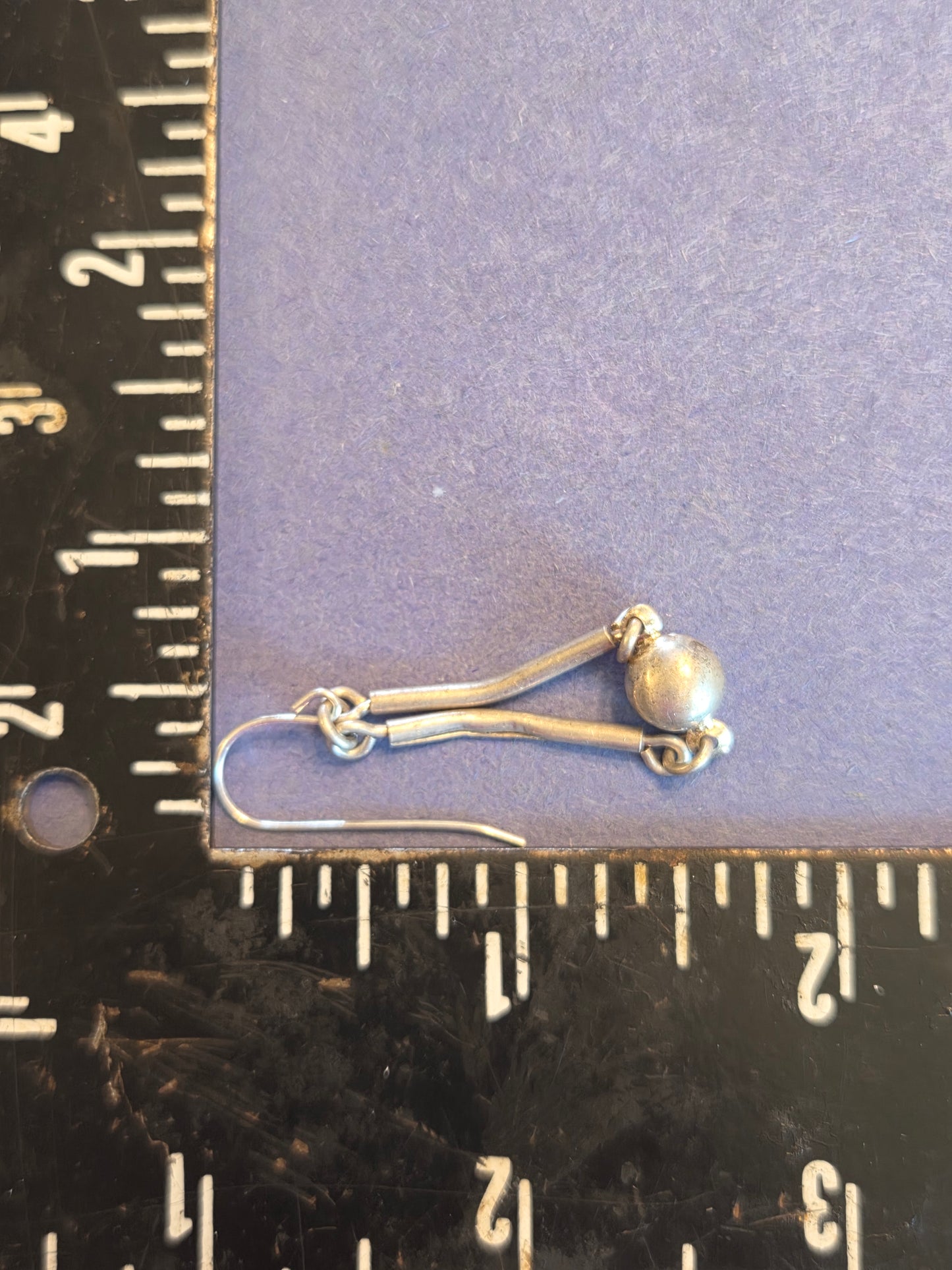 Sterling "Sticks and Stones" Earrings