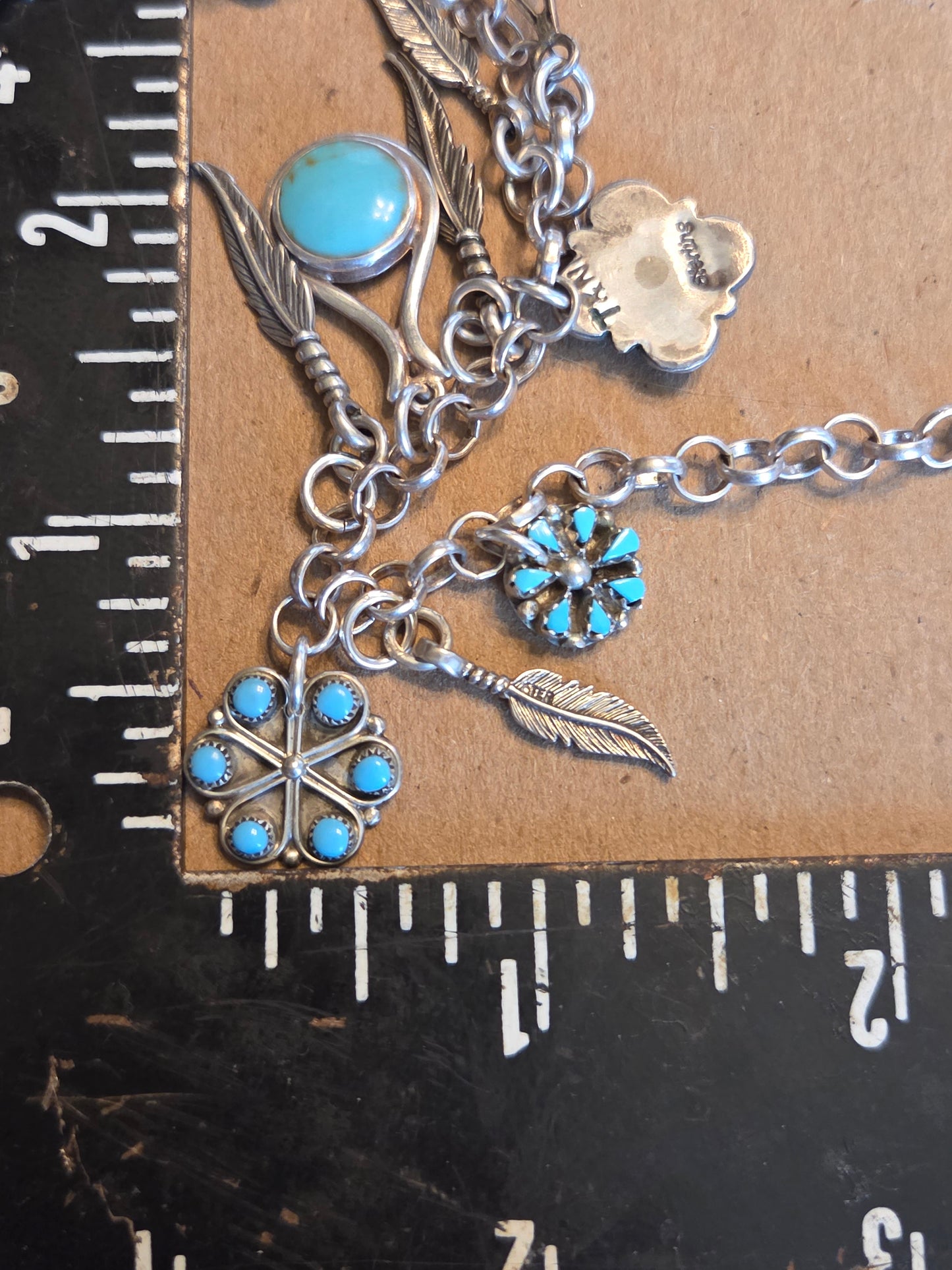 Impossible Turquoise Charm Bracelet