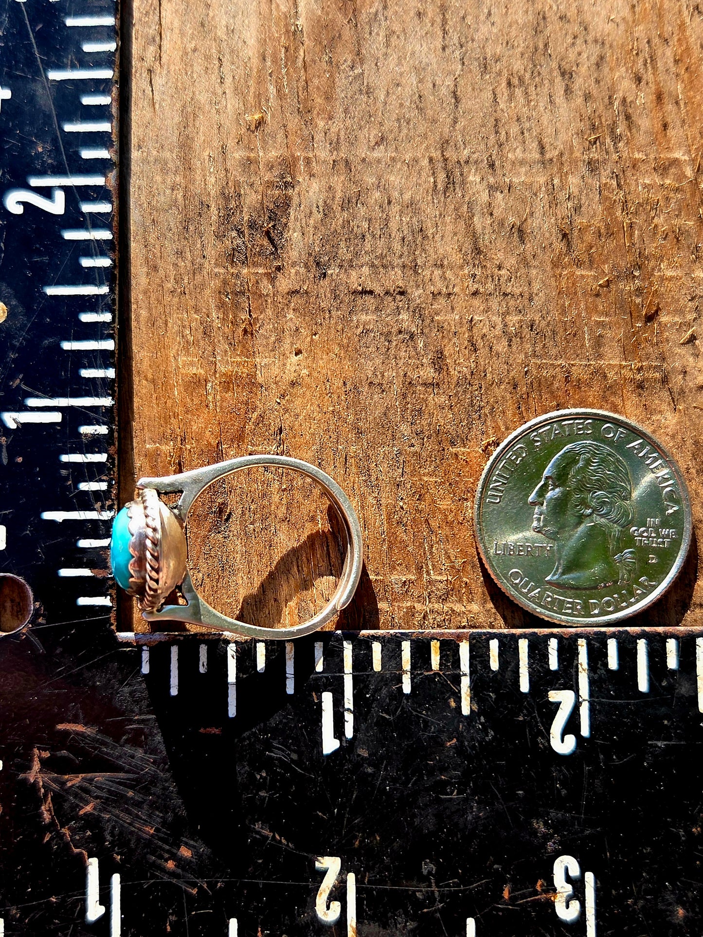 Adjustable Turquoise Ring