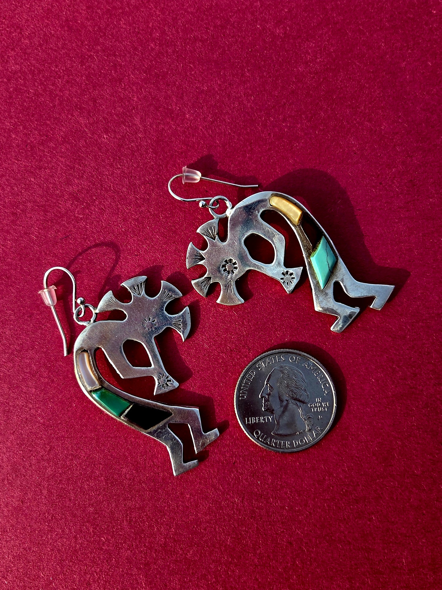 Kokopelli Earrings #1