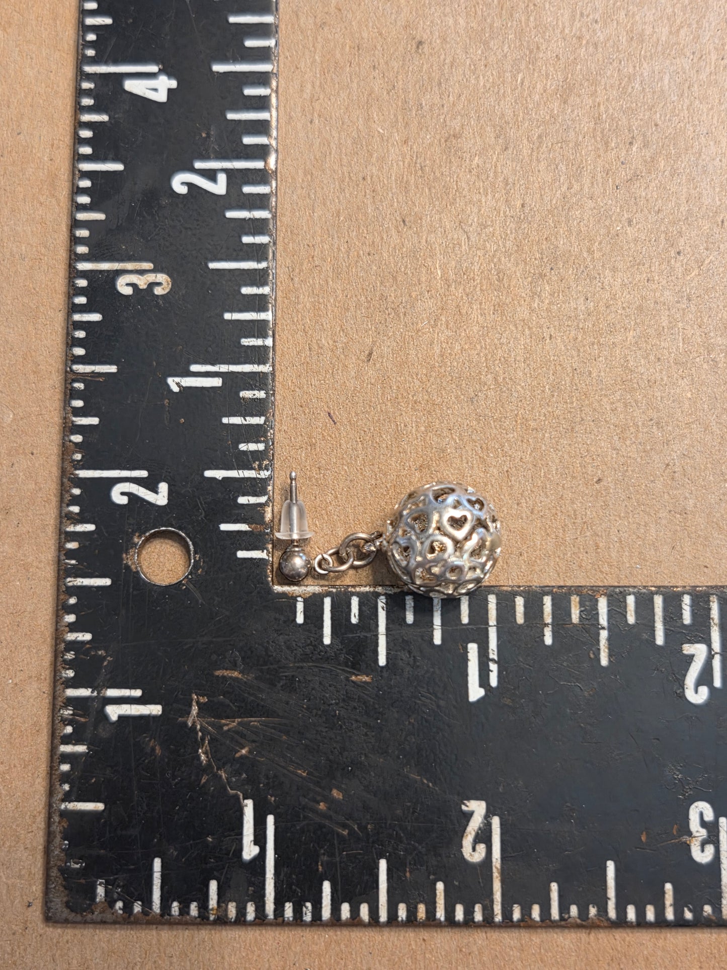 Cage of Love Post Earrings