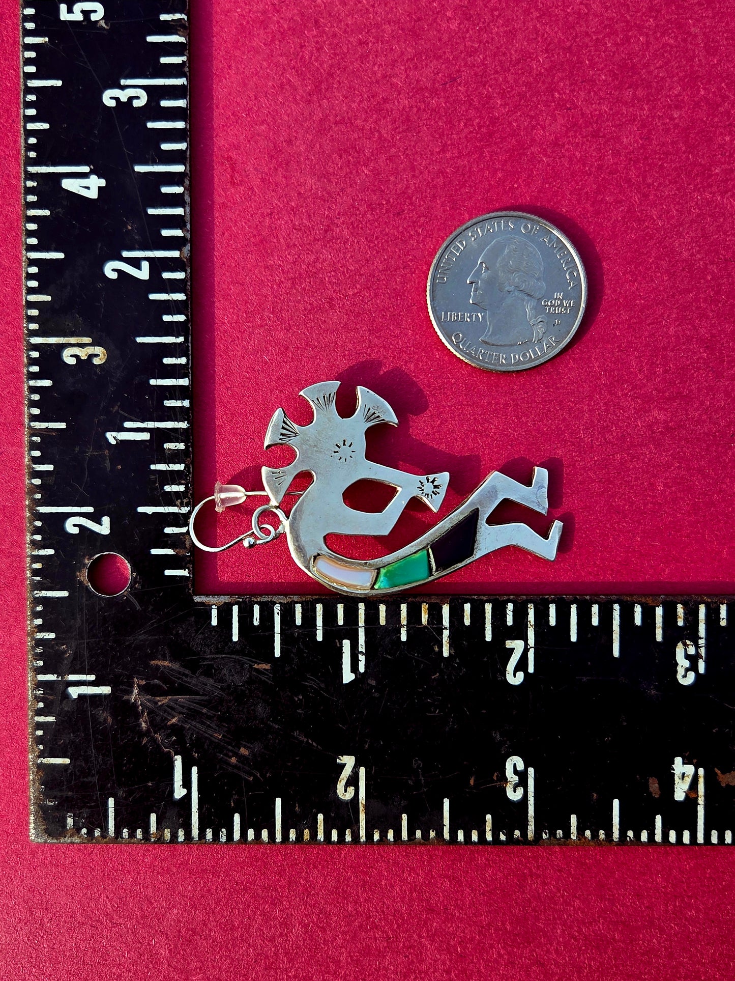Kokopelli Earrings #1
