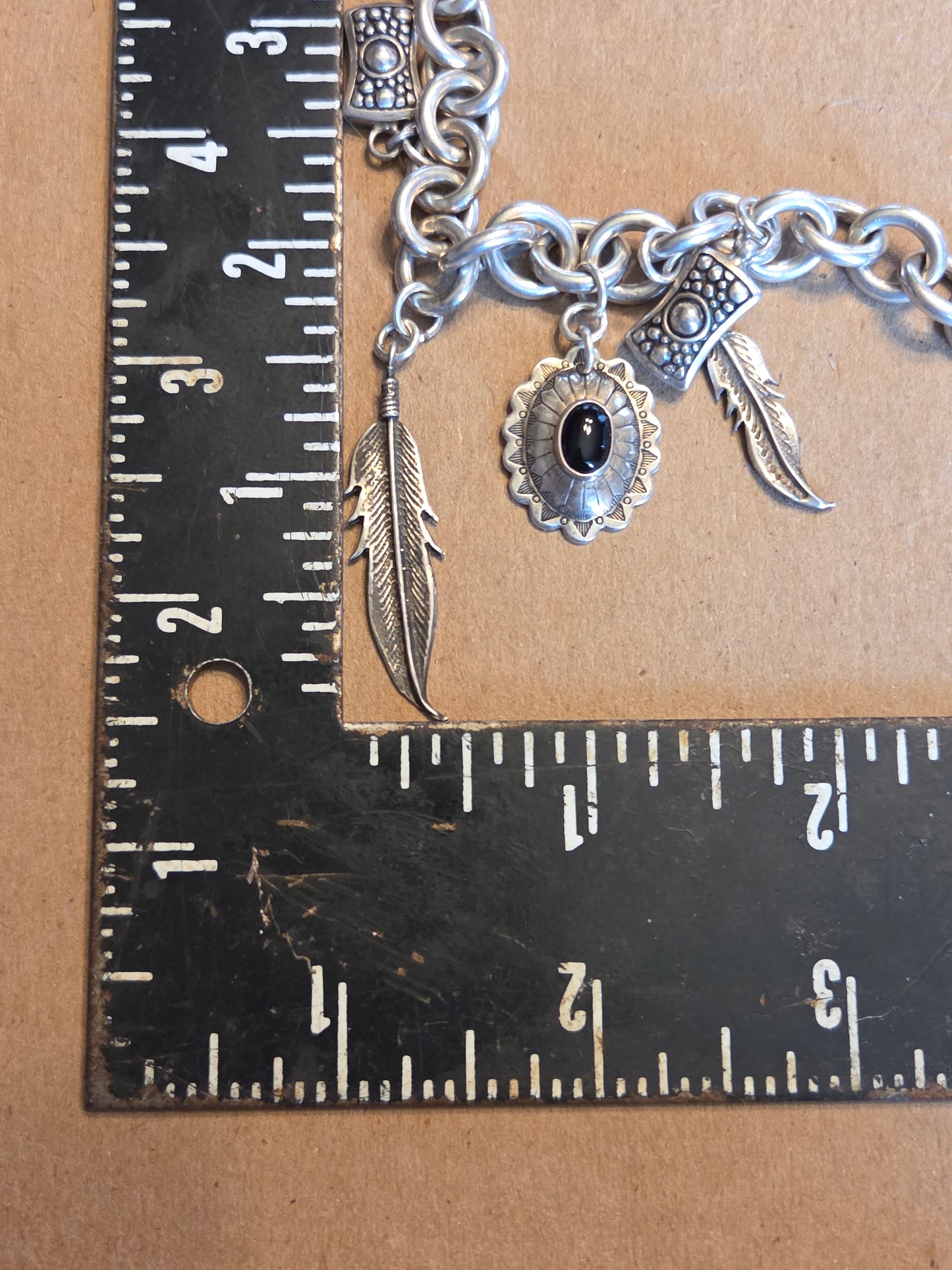 Onyx Weighted Bracelet