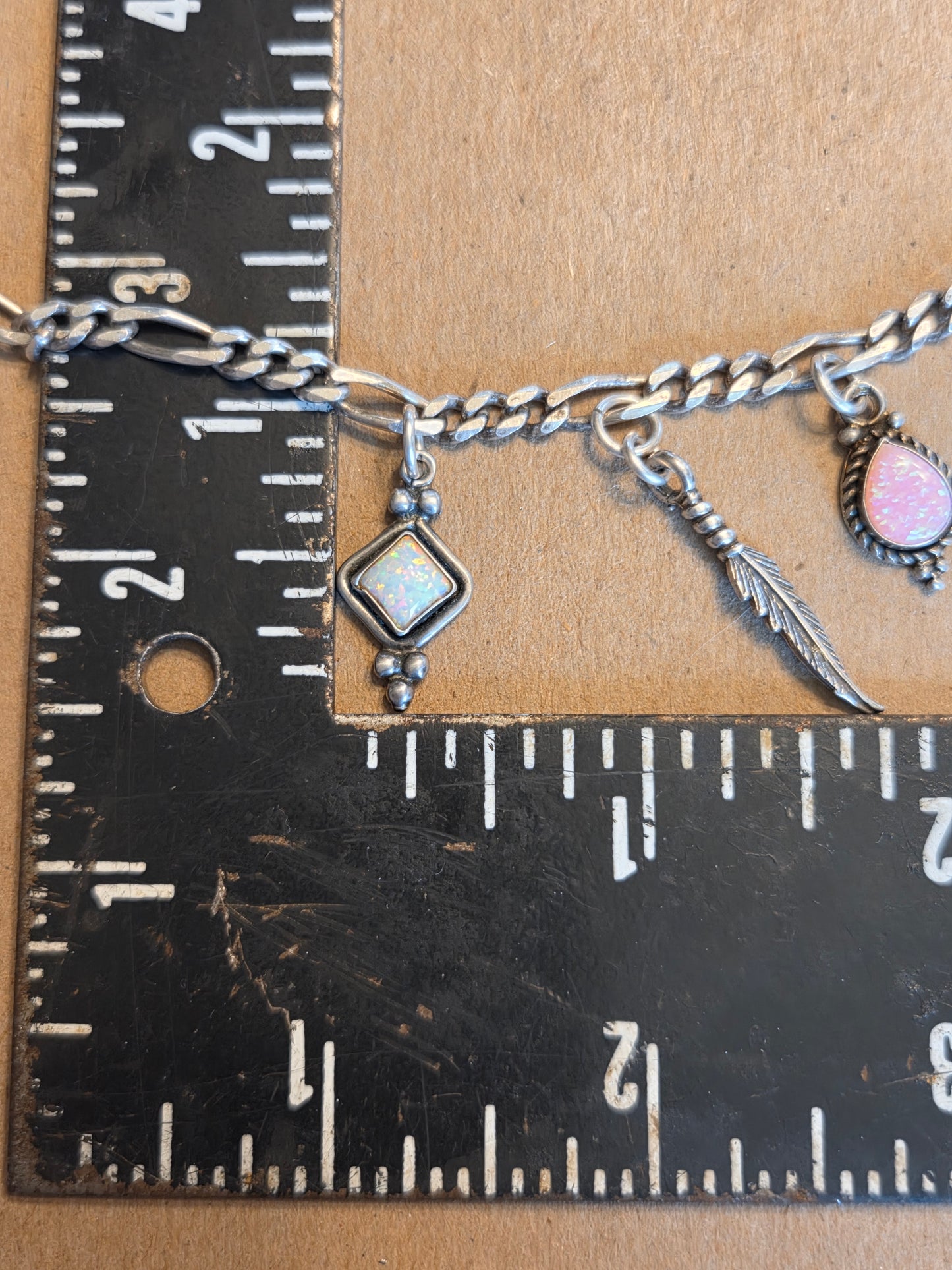 Opalite Charm Bracelet