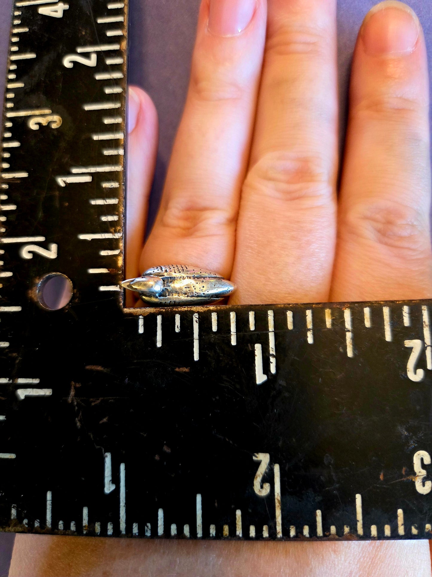 Loon Sterling Silver Ring