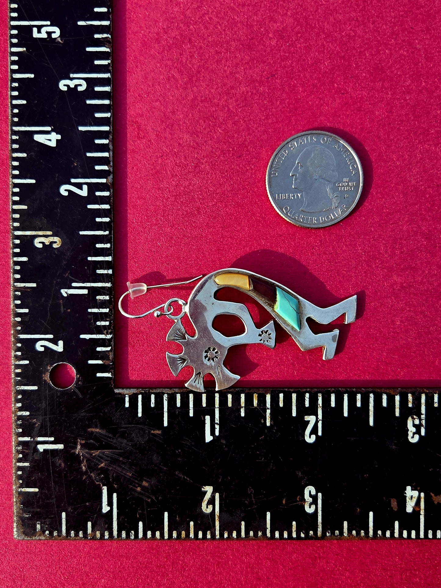Kokopelli Earrings #1