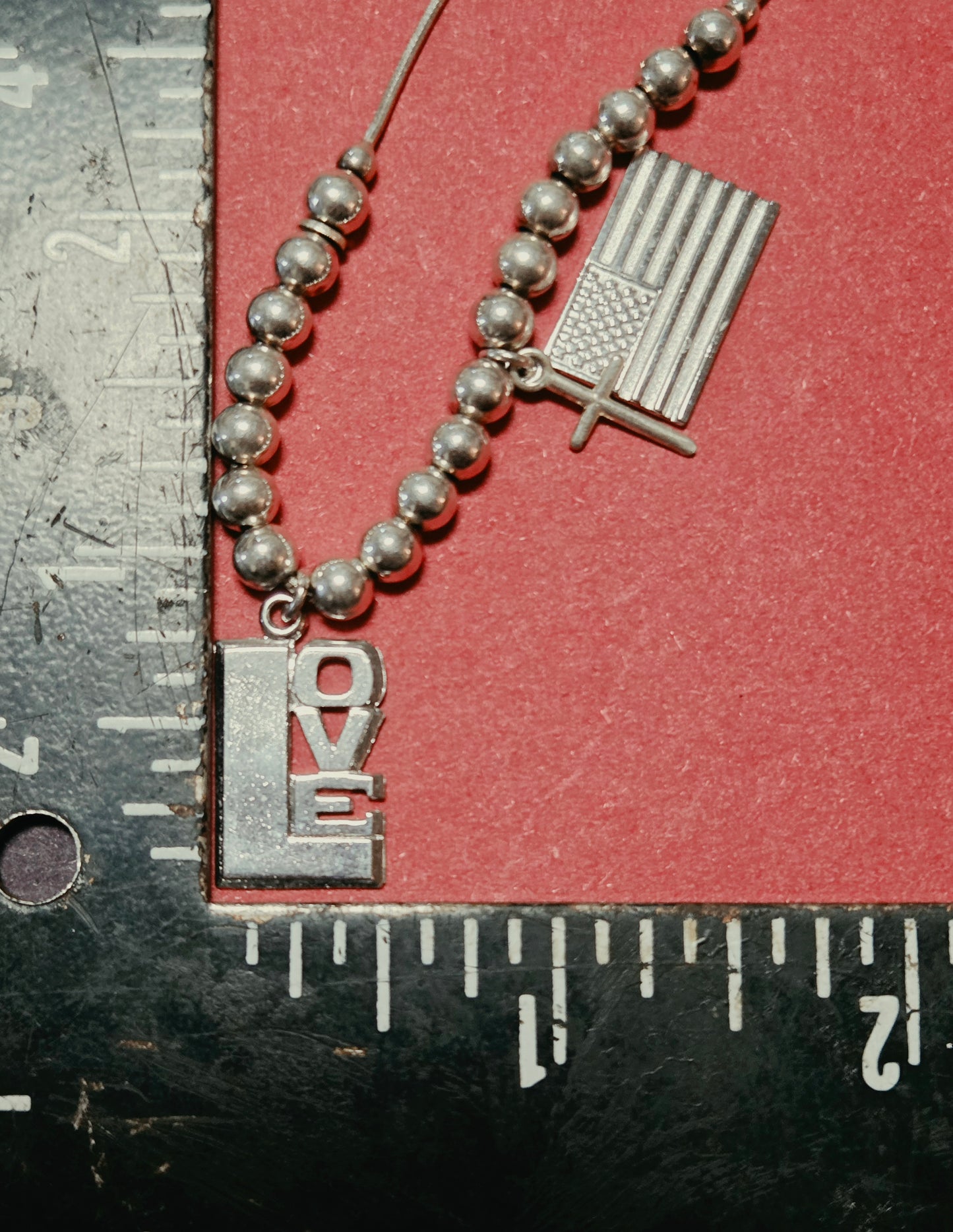 'God. Love. America.' Bolo Bracelet