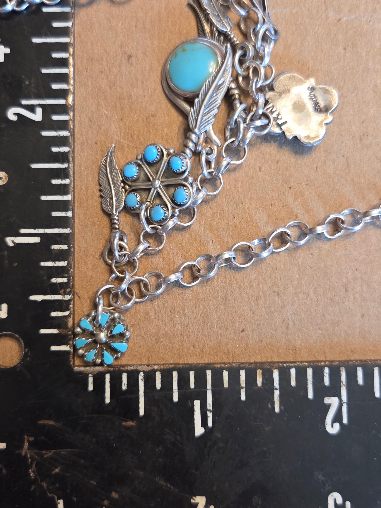 Impossible Turquoise Charm Bracelet