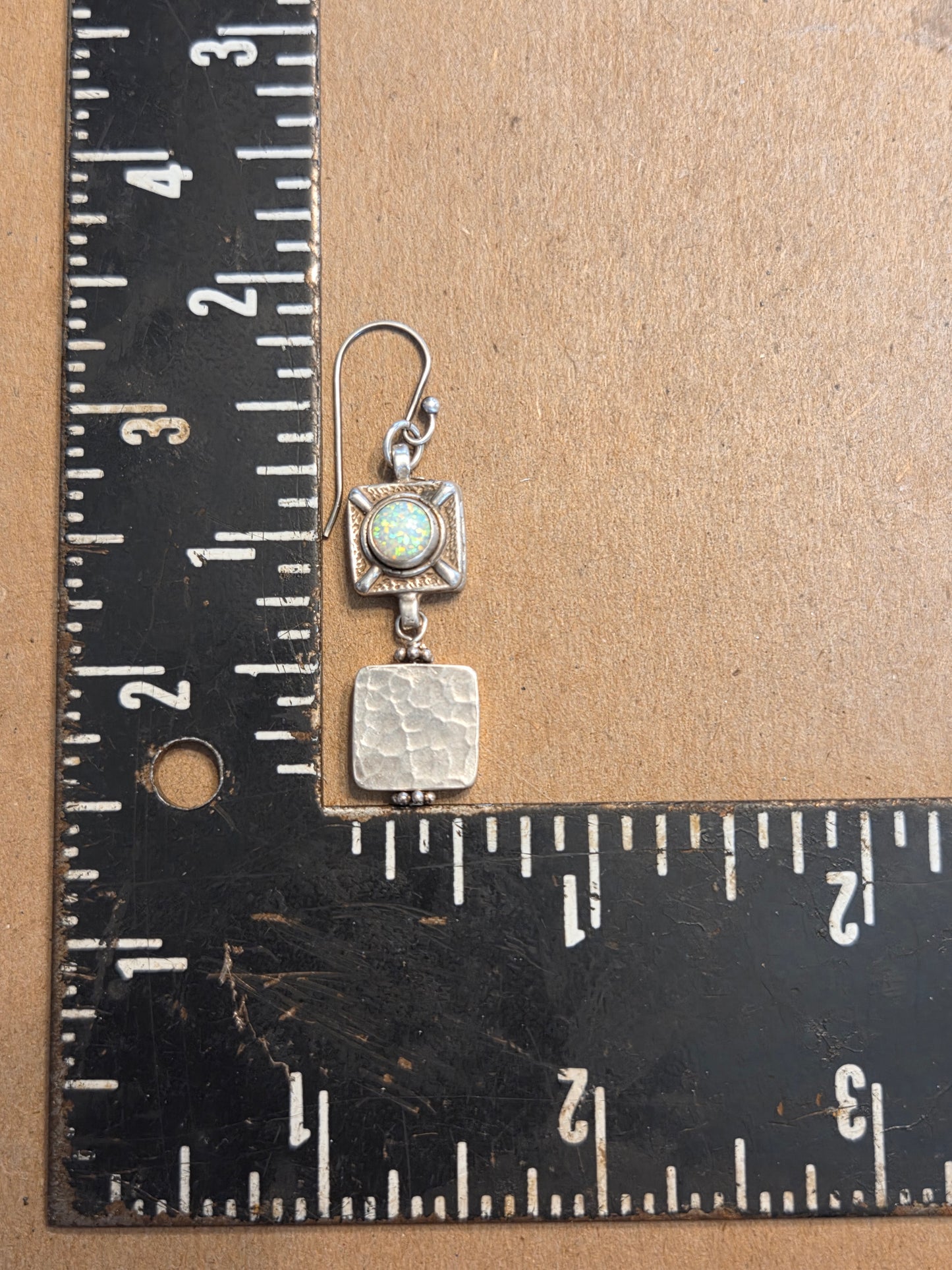 Square Opalite Earrings #2