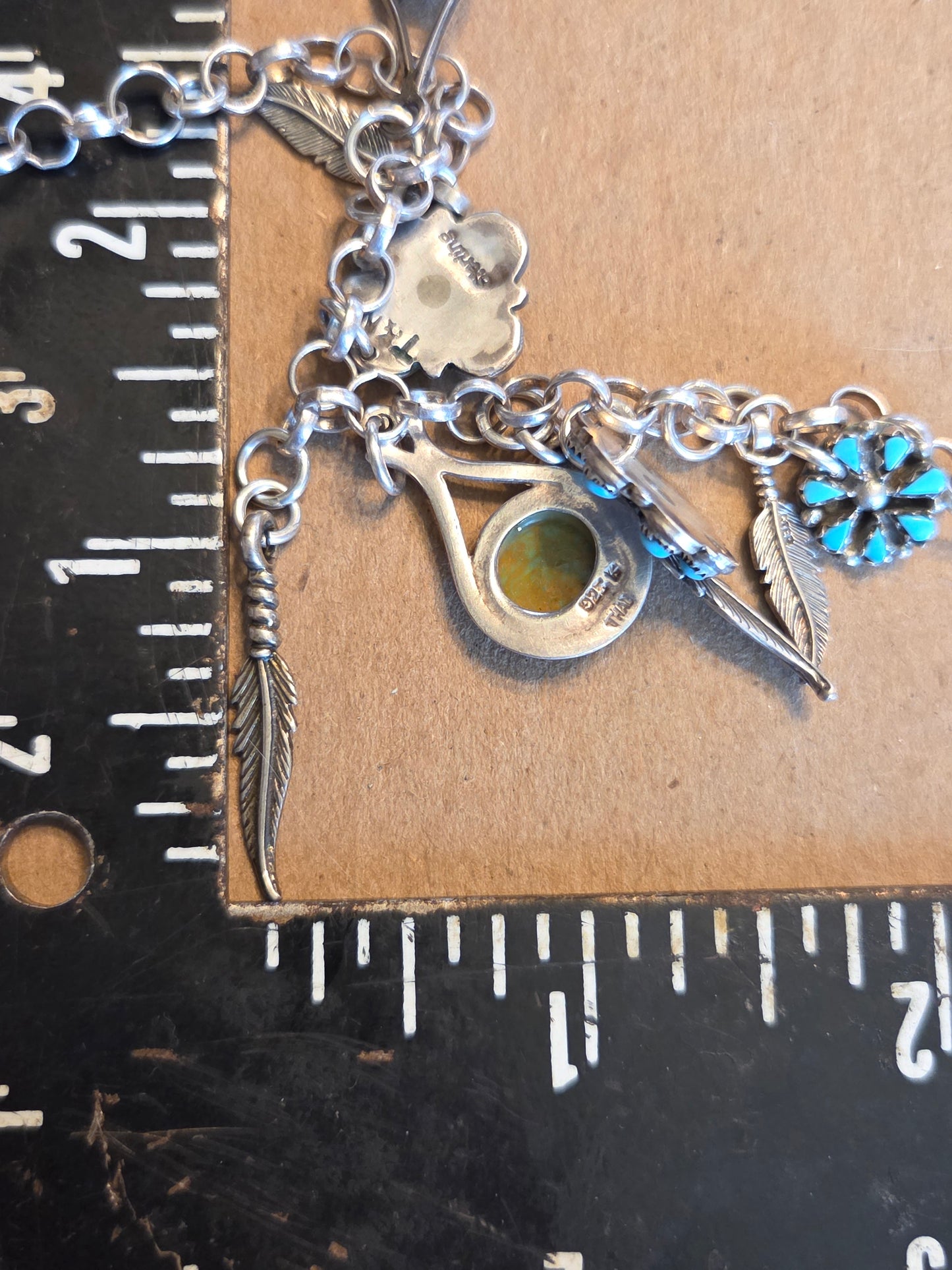 Impossible Turquoise Charm Bracelet